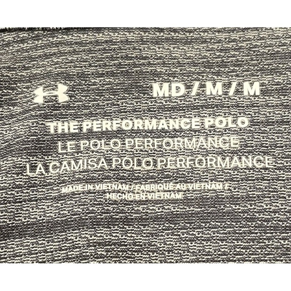 Under Armour The Performance Short Sleeve Golf Polo Shirt Men's M Gray - Picture 3 of 8